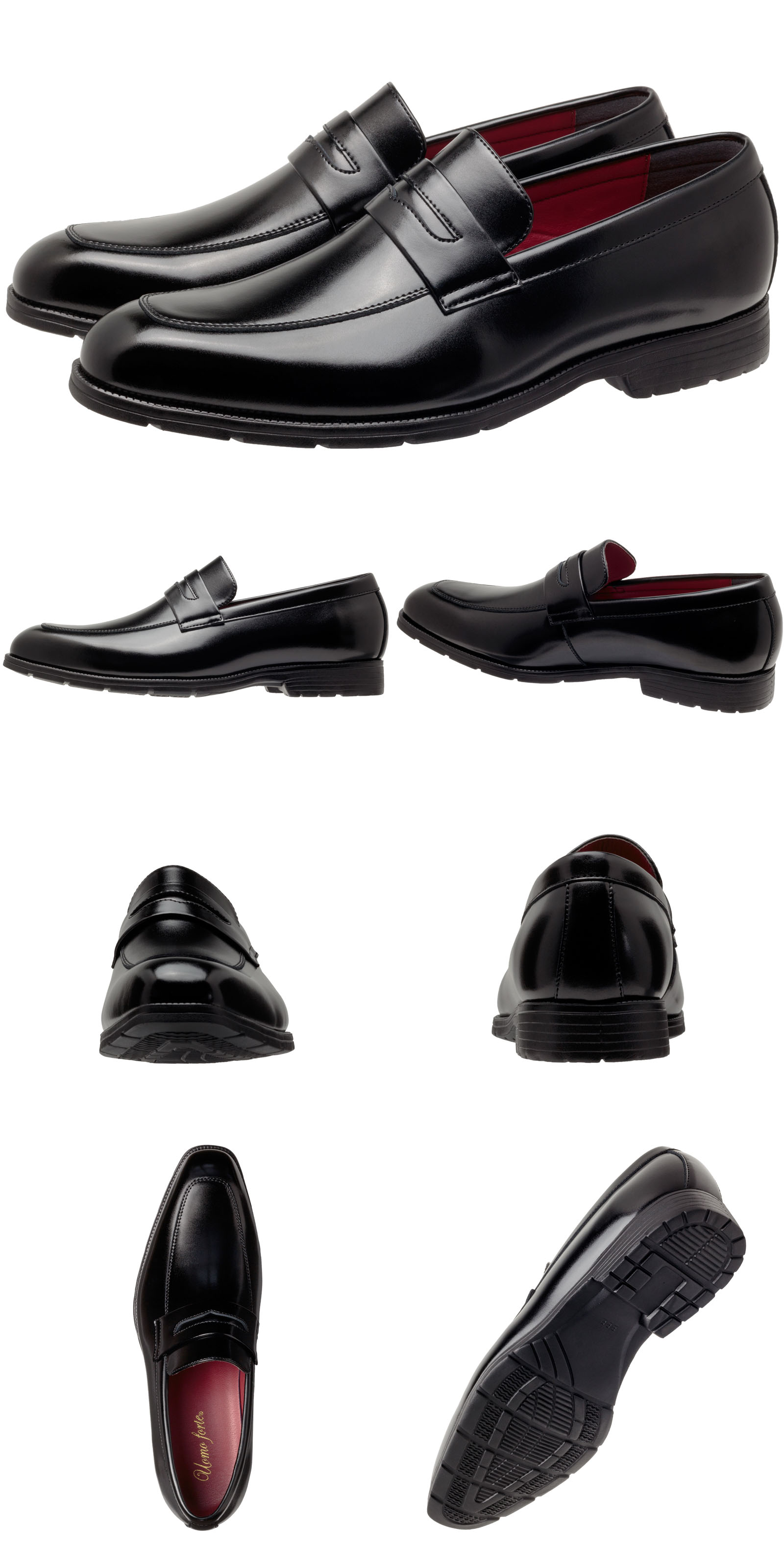 Uomo forte ビジネスシューズ 天然皮革 革靴 本革 メンズ プレーントゥ ストレートチップ ビット ローファー ブラック ブラウン ネイビー 全6種類 25cm 25.5cm 26cm 26 Uomo forte ビジネスシューズ 天然皮革 革靴 本革 メンズ プレーントゥ ストレートチップ ビット ローファー ブラック ブラウン ネイビー 全6種類 25cm 25.5cm 26cm 26