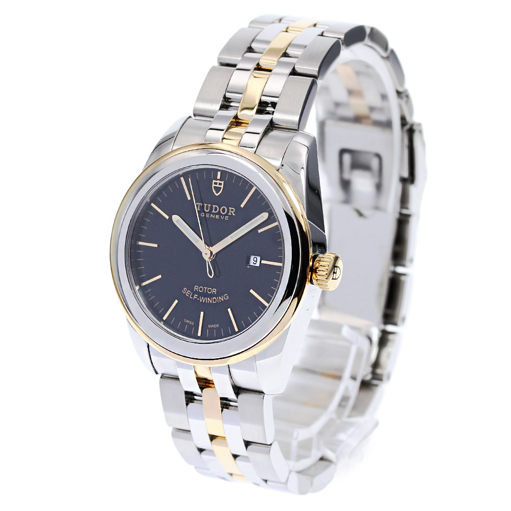 チュードル TUDOR 53003 グラマー デイト YGコンビ 自動巻き レディース 良品 _826024【中古】