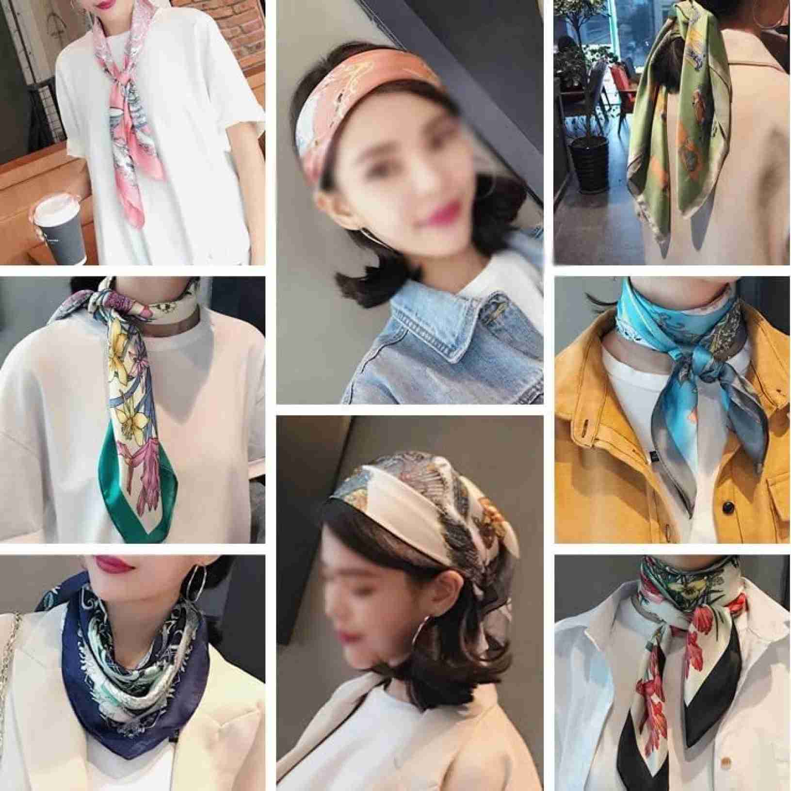 【20%OFFクーポン~】女性の髪の スカーフラップ女性パッチワーク プリント レディー ネック カチューシャ バッグ ネクタイ ネッカチーフ スクエア ショール スカーフ (Color : Siz 【20%OFFクーポン~】女性の髪の スカーフラップ女性パッチワーク プリント レディー ネック カチューシャ バッグ ネクタイ ネッカチーフ スクエア ショール スカーフ (Color : Siz