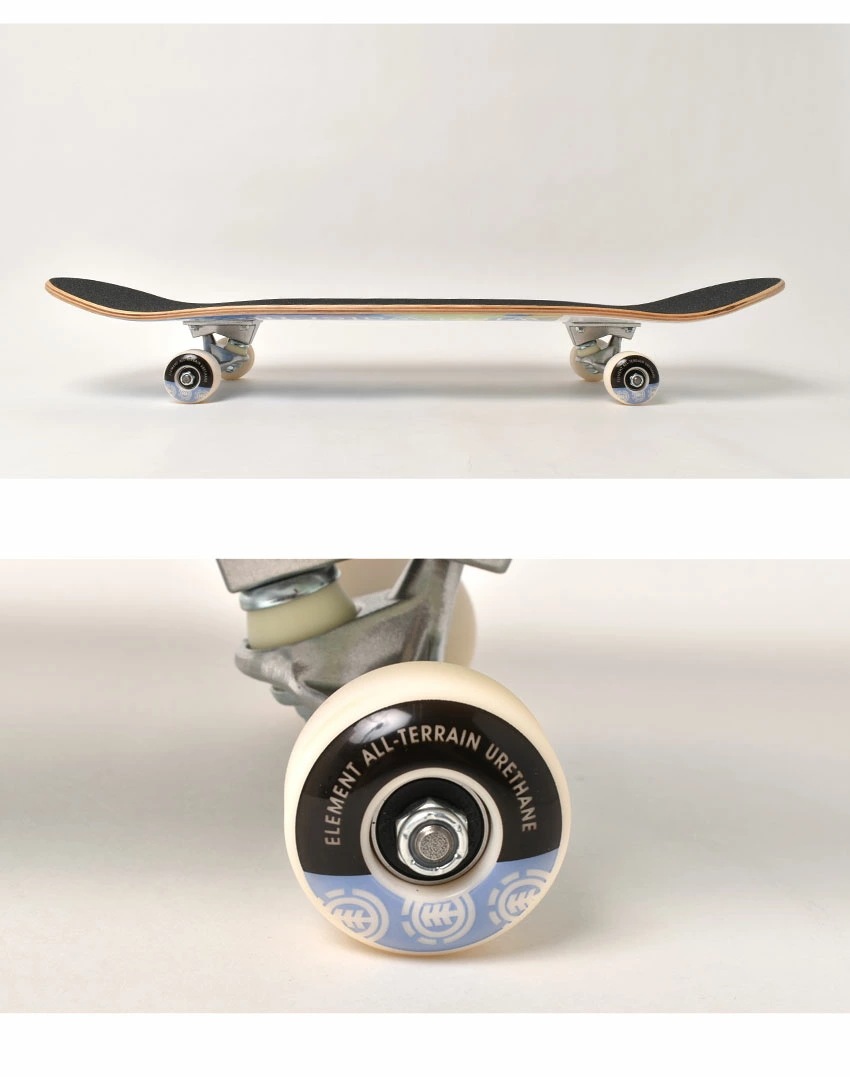 マグマ セクション コンプリート スケートボード 8 ALYXW00157 メンズ レディース スケボー ボード スケート ストリート スポーツ ロゴ アウトドア ウィール カラフル ホワイト 白