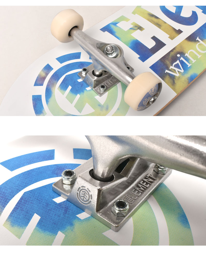 マグマ セクション コンプリート スケートボード 8 ALYXW00157 メンズ レディース スケボー ボード スケート ストリート スポーツ ロゴ アウトドア ウィール カラフル ホワイト 白