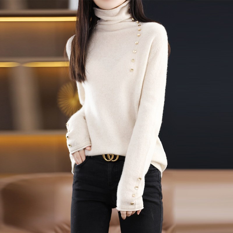 タートルニット ニット トップス タートル ハイネック ハイネックニット 無地 シンプル 長袖 着回し レイヤード かわいい 可愛い きれいめ シンプル カジュアル 上品 おしゃれ 10代