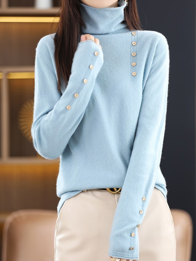 タートルニット ニット トップス タートル ハイネック ハイネックニット 無地 シンプル 長袖 着回し レイヤード かわいい 可愛い きれいめ シンプル カジュアル 上品 おしゃれ 10代