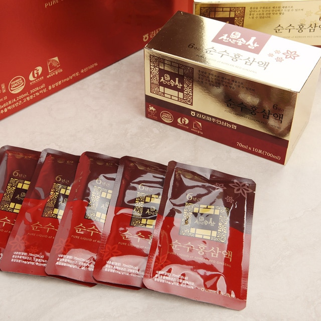 [金浦坡州人参農協]6年根紅参純粋紅参液70mlx30包