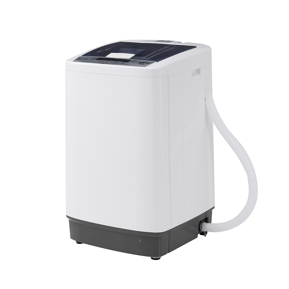 洗濯機 5.2kg 小型全自動洗濯機 PSE認証済み 予約洗濯機能 小型洗濯機 チャイルドロック ステンレス槽 排水ホース 縦型洗濯機 洗濯 脱水 洗濯器 コンパク 引越し 家電