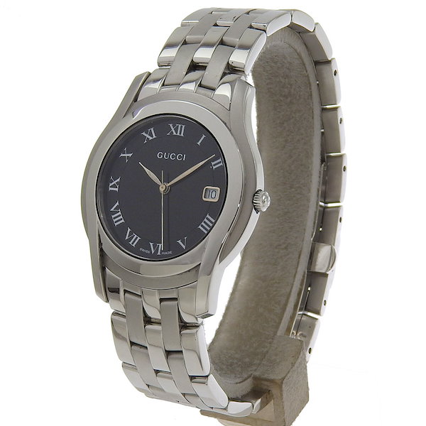 Qoo10] GUCCI 5500M 腕時計 ステンレススチール