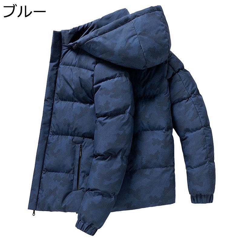 中綿ジャケット メンズ 秋冬 ビッグサイズ 厚手 ウィンタージャケット オーバーサイズ カジュアル 防寒着 保温性 暖かい ブルゾン 作業 スポーツ お出かけ アウトドア 冬物