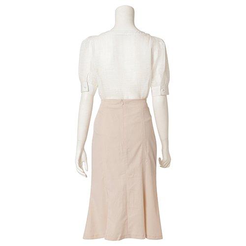 キャバドレス ナイトドレス ミディアムドレス マーメイドライン セットアップ ツーピース ハイウエスト 半袖 オーガンジー スリット レディース グラシア キャバドレス ナイトドレス ミディアムドレス マーメイドライン セットアップ ツーピース ハイウエスト 半袖 オーガンジー スリット レディース グラシア