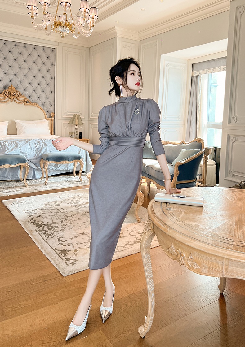 ワンピース ドレス パーティードレス ロングワンピース タイト 韓国 ワンピース ウエスト引き締め 披露宴 結婚式 演奏会 ウェディング 二次会 発表会