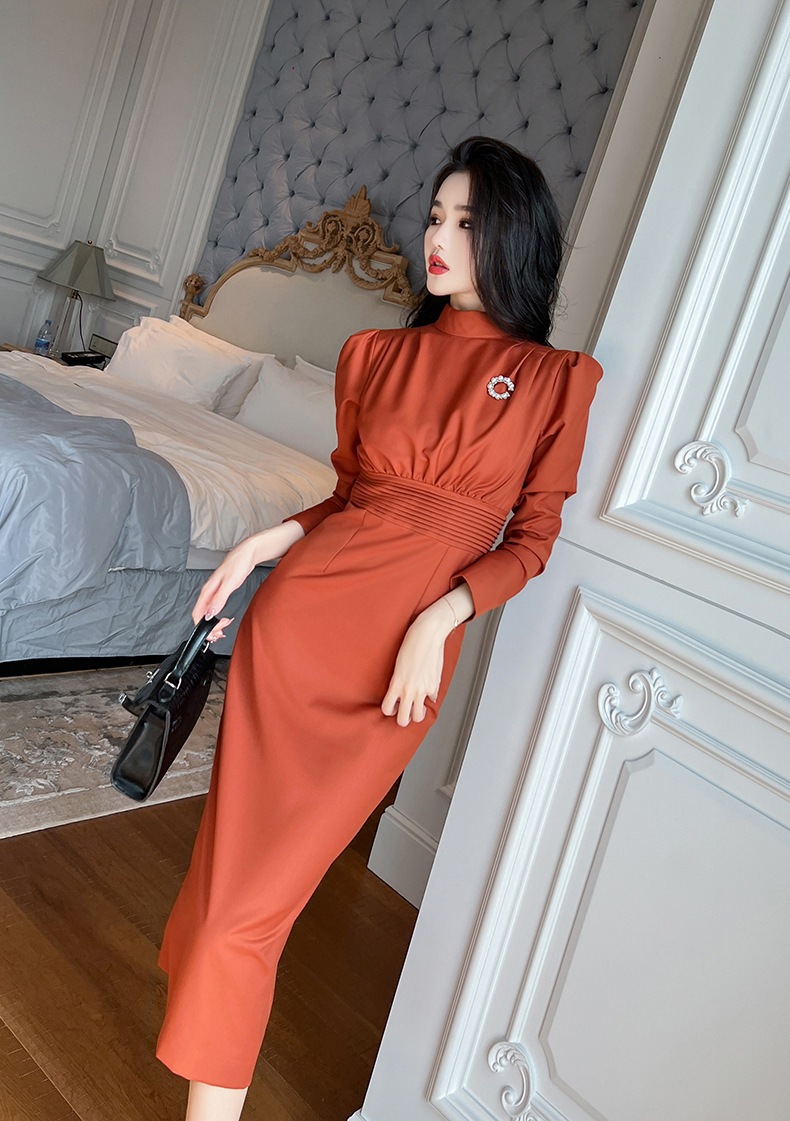 ワンピース ドレス パーティードレス ロングワンピース タイト 韓国 ワンピース ウエスト引き締め 披露宴 結婚式 演奏会 ウェディング 二次会 発表会