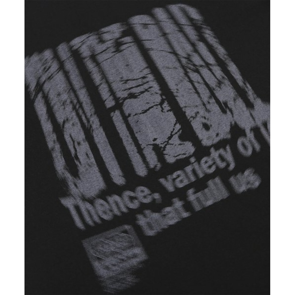 スローアシッドオンザボール半袖Tシャツ [ブラック]