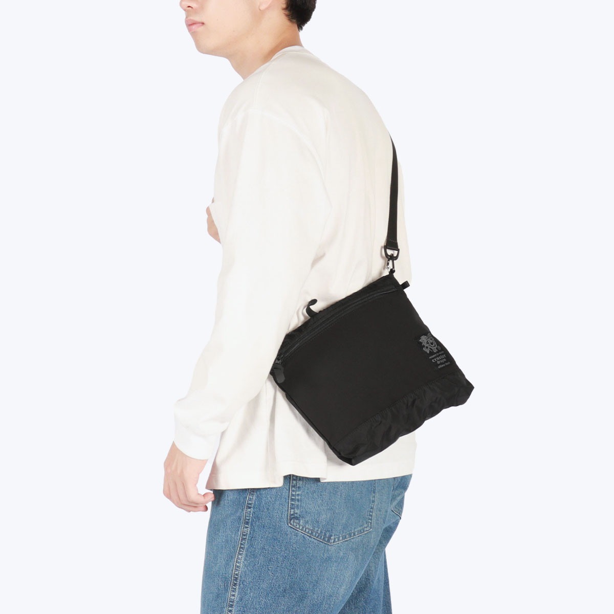 メンズ レディース サコッシュ 軽量 撥水 ブランド アウトドア A5 4L FR crossbody bag 4 CRDF-1004 メンズ レディース サコッシュ 軽量 撥水 ブランド アウトドア A5 4L FR crossbody bag 4 CRDF-1004