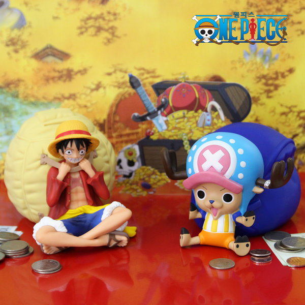 ワンピース ルフィ チョッパー フィギュア　クリスマス　宴　現品のみ　箱無し one piece ワンピース パズル チョッパー ルフィ （ワンピース