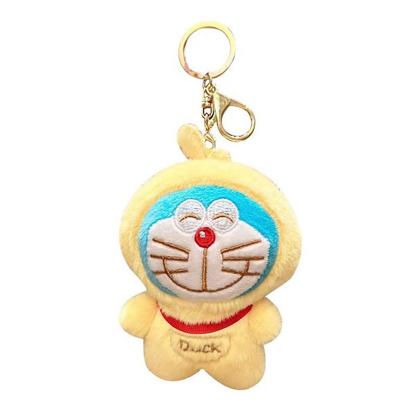 Qoo10] かわいいぬいぐるみドラえもんのキーホルダ