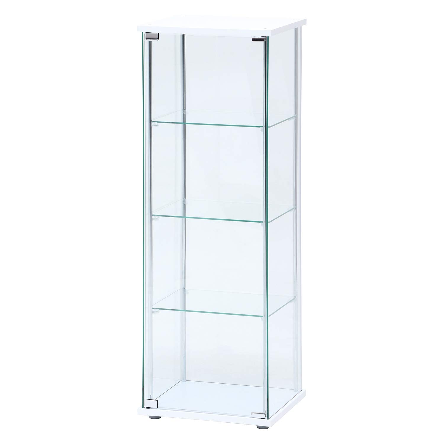 不二貿易 コレクションケース フィギュアケース 4段 幅42.5×奥行36.5×高さ120cm ホワイト 全面ガラス 組立商品 ロータイプ 97341 【Amazon.co.jp限定】 不二貿易 コレクションケース フィギュアケース 4段 幅42.5×奥行36.5×高さ120cm ホワイト 全面ガラス 組立商品 ロータイプ 97341 【Amazon.co.jp限定】