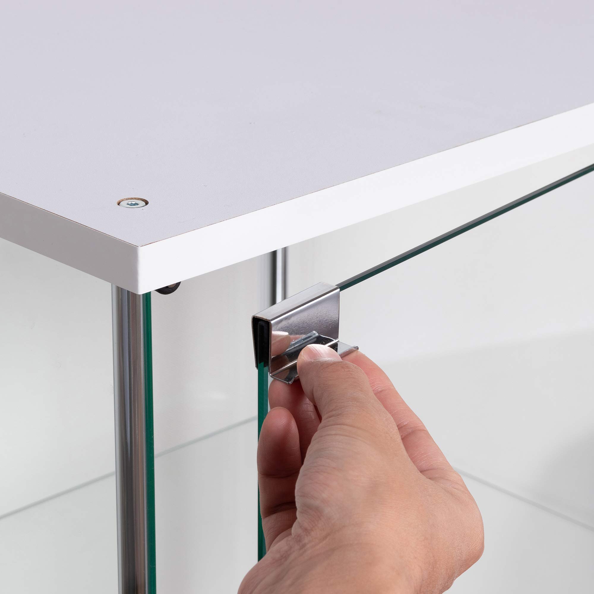 不二貿易 コレクションケース フィギュアケース 4段 幅42.5×奥行36.5×高さ120cm ホワイト 全面ガラス 組立商品 ロータイプ 97341 【Amazon.co.jp限定】 不二貿易 コレクションケース フィギュアケース 4段 幅42.5×奥行36.5×高さ120cm ホワイト 全面ガラス 組立商品 ロータイプ 97341 【Amazon.co.jp限定】