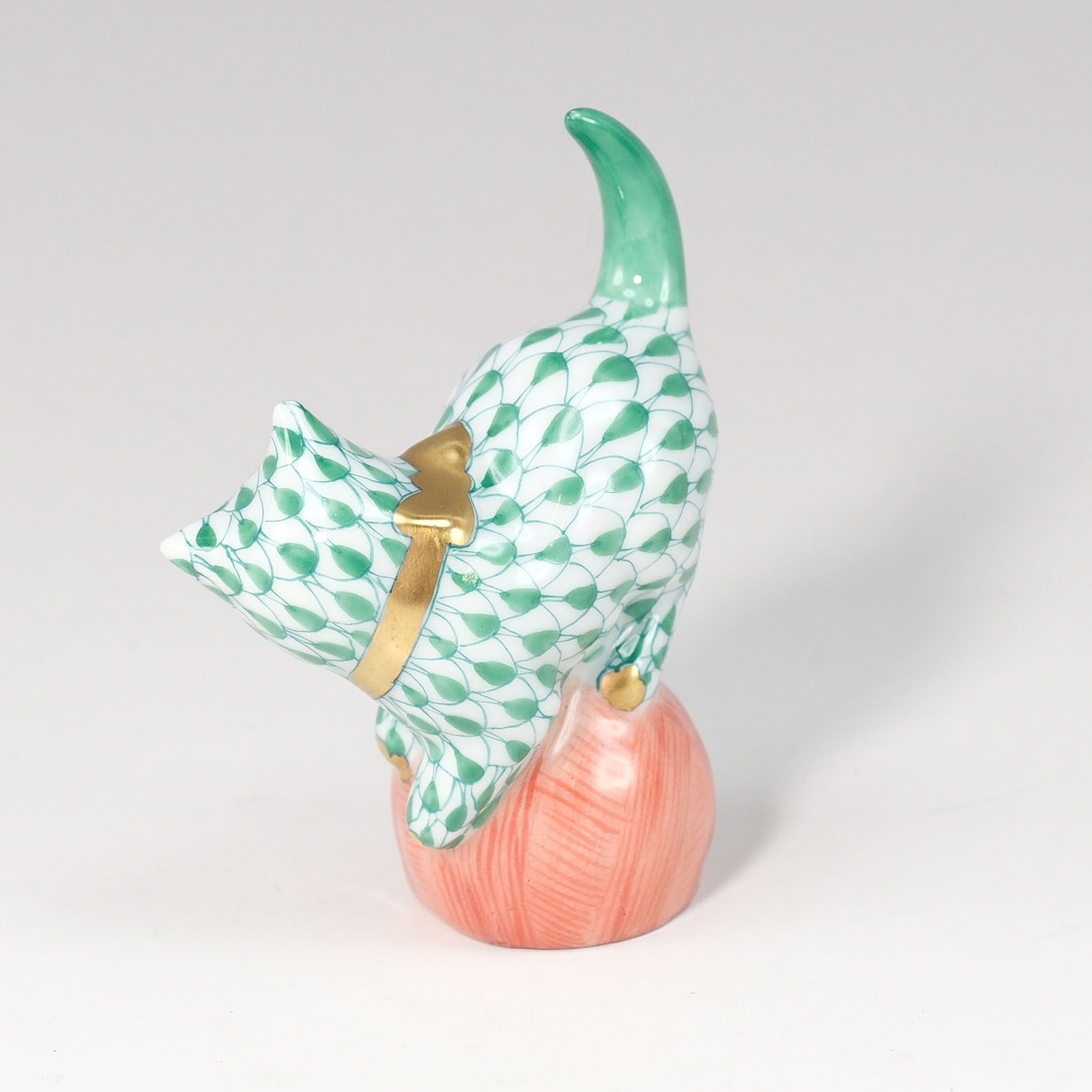 猫 05221 VHV オブジェ _ 中古品 A+ランク