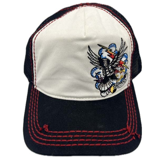 アウトレット　訳あり エドハーディー キャップ 【200種類の品揃え】 Ed Hardy Cap EAGLE ホワイト ブラック メンズ レディース エド・ハーディー 正規 LAセレブ 着用
