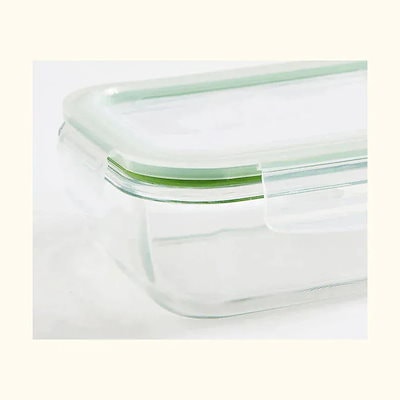 食品保存容器 透明ガラス 大小2個✕5計10個セット