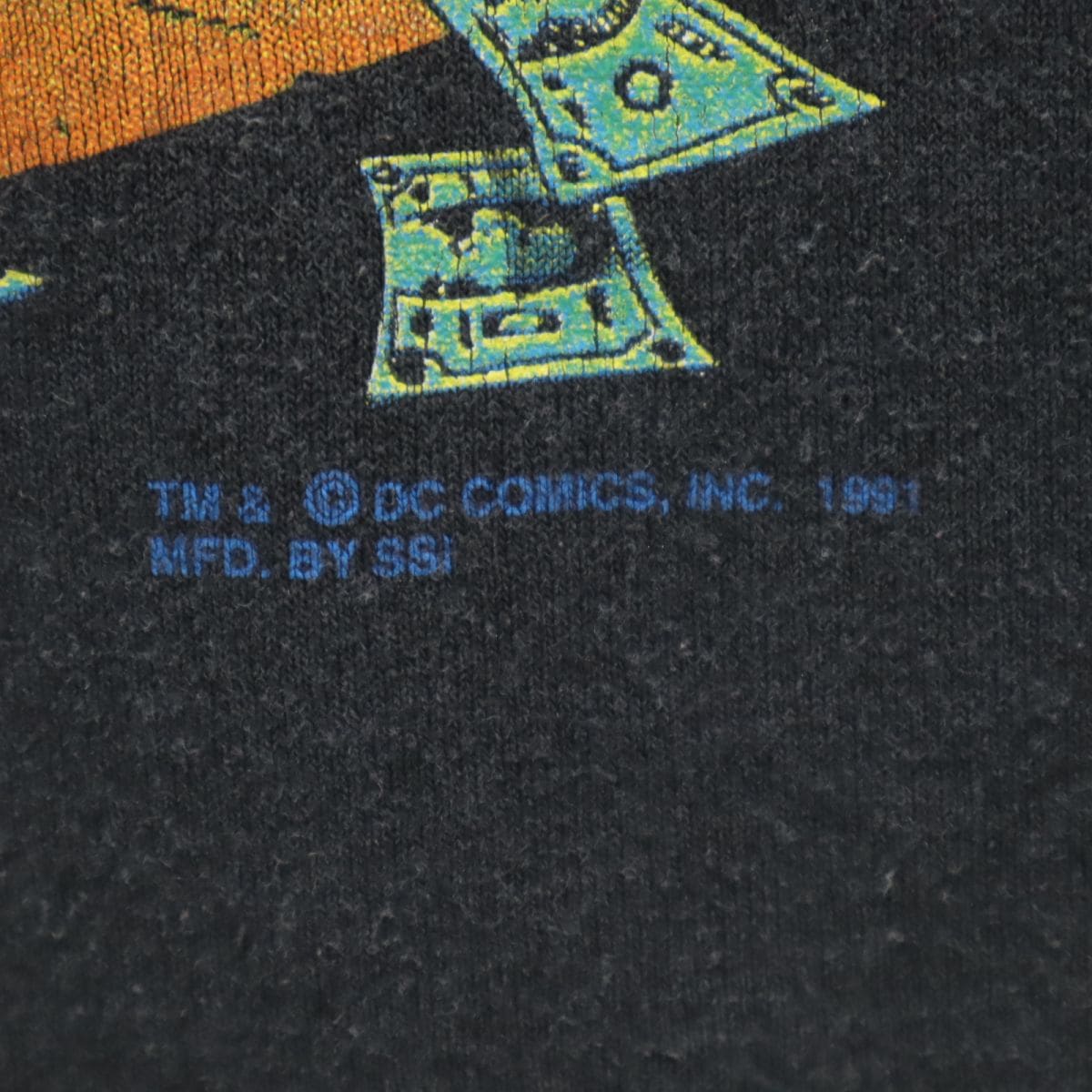 オールド 90s バットマン DCコミック 半袖 Tシャツ 黒 OLD メンズ