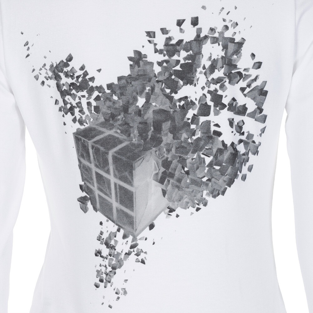 SURGERY】 SURGERY MINDLESS SLIM LONG SLEEVES : WHITE Tシャツ