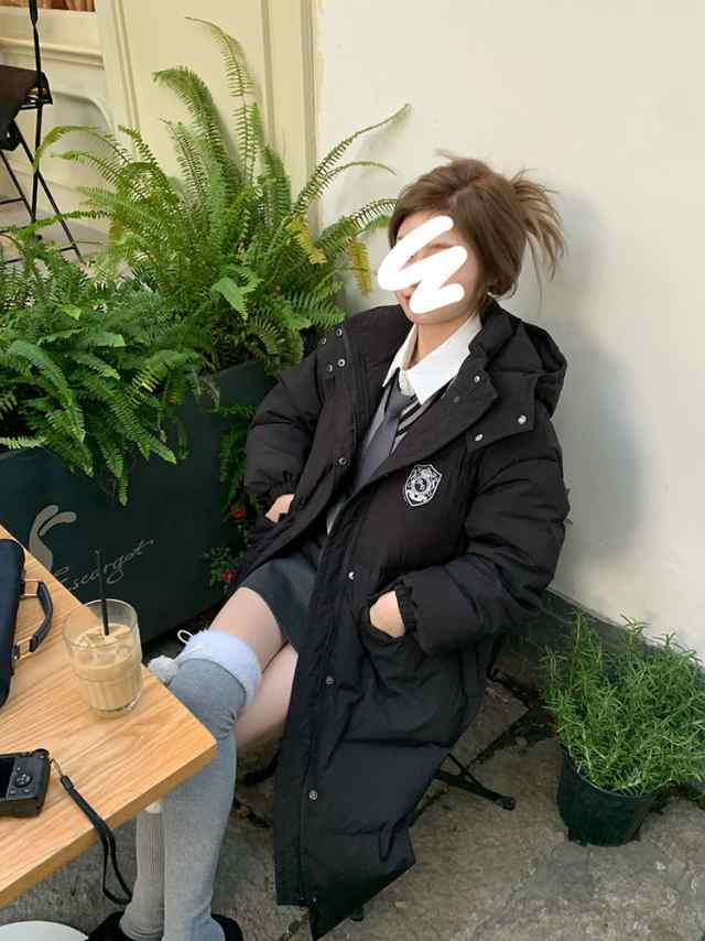 【3日で出荷】大人気 韓国ファッション ペアルック ダウンコート 大きいサイズ ダウンジャケット ロングコート 韓国 コート レディース服 コットン