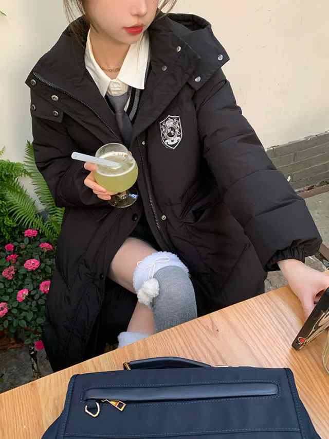 【3日で出荷】大人気 韓国ファッション ペアルック ダウンコート 大きいサイズ ダウンジャケット ロングコート 韓国 コート レディース服 コットン