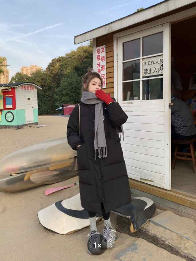 【3日で出荷】大人気 韓国ファッション ペアルック ダウンコート 大きいサイズ ダウンジャケット ロングコート 韓国 コート レディース服 コットン