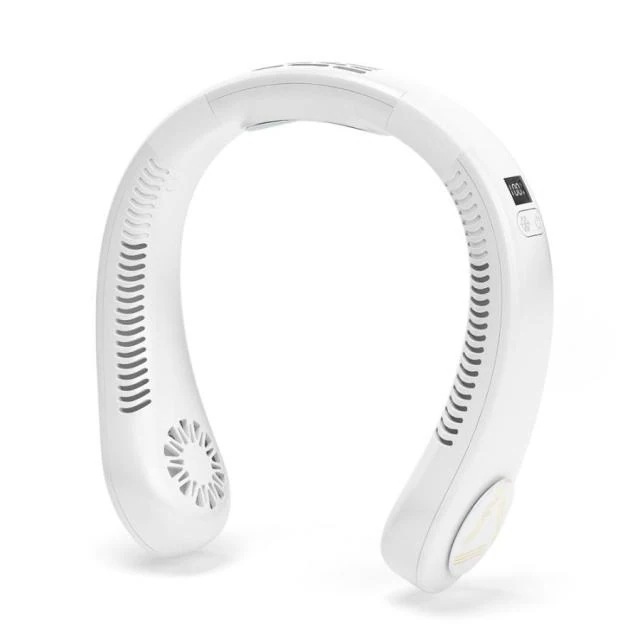 ネッククーラー 首掛け扇風機 冷却プレート付き 首掛けファン 瞬時冷却 ひんやり 涼しい 静音 軽量 携帯便利 羽根なし マイナスイオン ハンディファン ファン ネッククーラー 首掛け扇風機 冷却プレート付き 首掛けファン 瞬時冷却 ひんやり 涼しい 静音 軽量 携帯便利 羽根なし マイナスイオン ハンディファン ファン