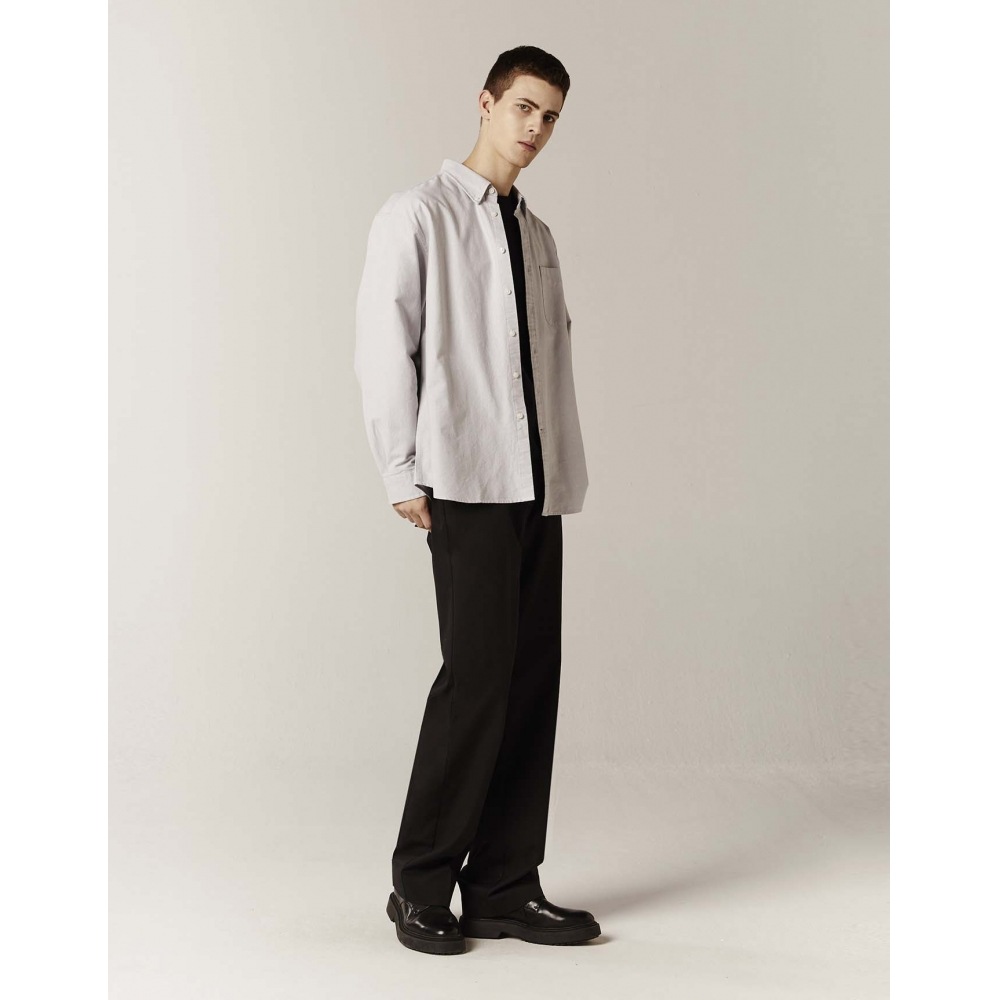 GIORDANO 113502 MWワイドリンクルフリーパンツ_3color