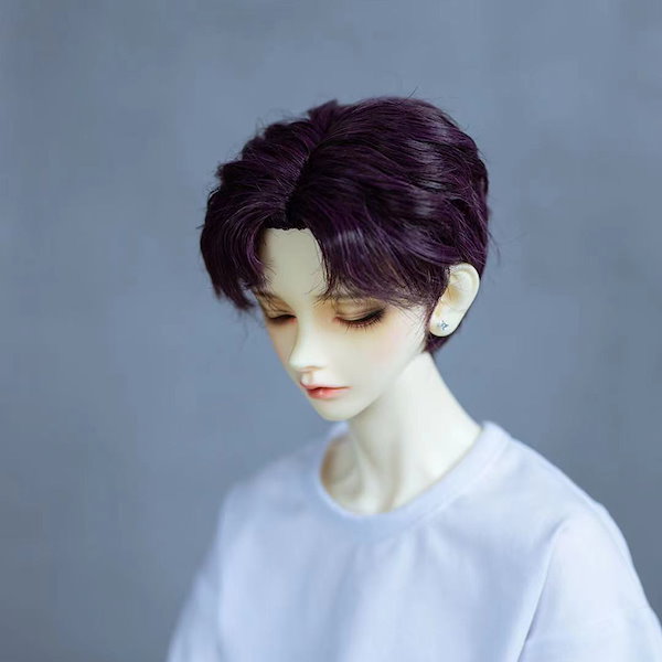 AS133 BJD 1/3 人形 ドール　用ウィッグ カツラ 耐熱 ハンドメイド BJD 1⁄3 1⁄4 1⁄6 YOSD ブライス Blythe AE 造型 ヘアパーツ アニメ