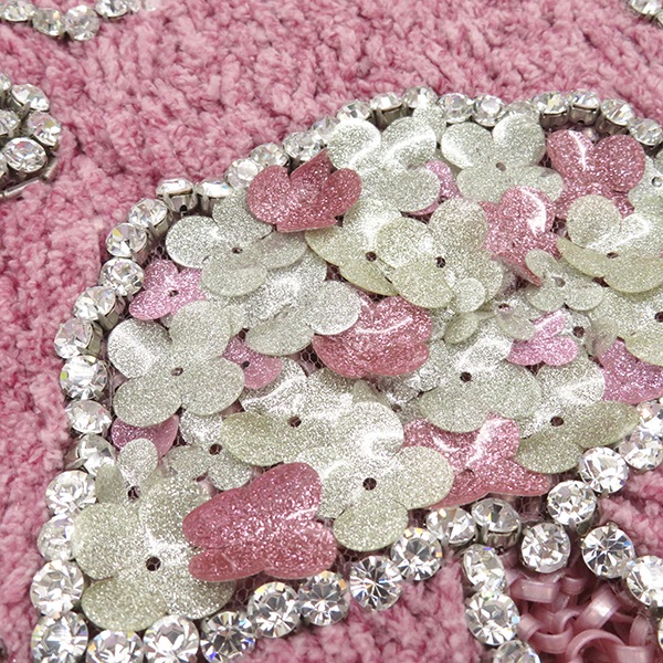 アンテプリマ ANTEPRIMA トートバッグ ワイヤーバッグ ワイヤー ピンク シルバー金具 サンリオ マイメロディコラボ ラインストーン 【保存袋】【中古】 アンテプリマ ANTEPRIMA トートバッグ ワイヤーバッグ ワイヤー ピンク シルバー金具 サンリオ マイメロディコラボ ラインストーン 【保存袋】【中古】