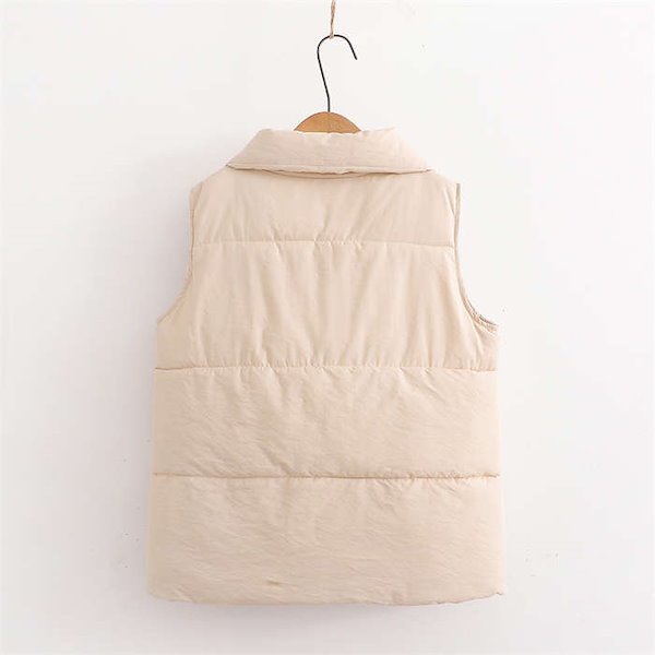 Qoo10] 中綿ベスト レディース ショート丈 ベス