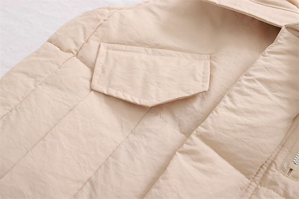 Qoo10] 中綿ベスト レディース ショート丈 ベス