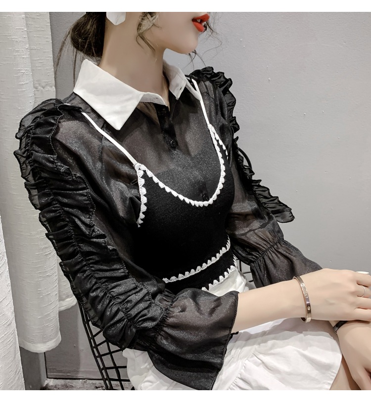 長袖ブラウス ビスチェ トップス シャツ ブラウス ベスト 袖あり 長袖 襟付き 前開き 2点セット ツーピース かわいい 大人可愛い きれいめ シンプル カジュアル 大人 上品 おしゃれ お洒落 長袖ブラウス ビスチェ トップス シャツ ブラウス ベスト 袖あり 長袖 襟付き 前開き 2点セット ツーピース かわいい 大人可愛い きれいめ シンプル カジュアル 大人 上品 おしゃれ お洒落