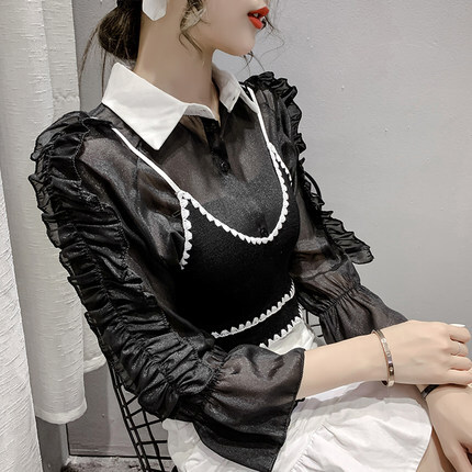 長袖ブラウス ビスチェ トップス シャツ ブラウス ベスト 袖あり 長袖 襟付き 前開き 2点セット ツーピース かわいい 大人可愛い きれいめ シンプル カジュアル 大人 上品 おしゃれ お洒落 長袖ブラウス ビスチェ トップス シャツ ブラウス ベスト 袖あり 長袖 襟付き 前開き 2点セット ツーピース かわいい 大人可愛い きれいめ シンプル カジュアル 大人 上品 おしゃれ お洒落