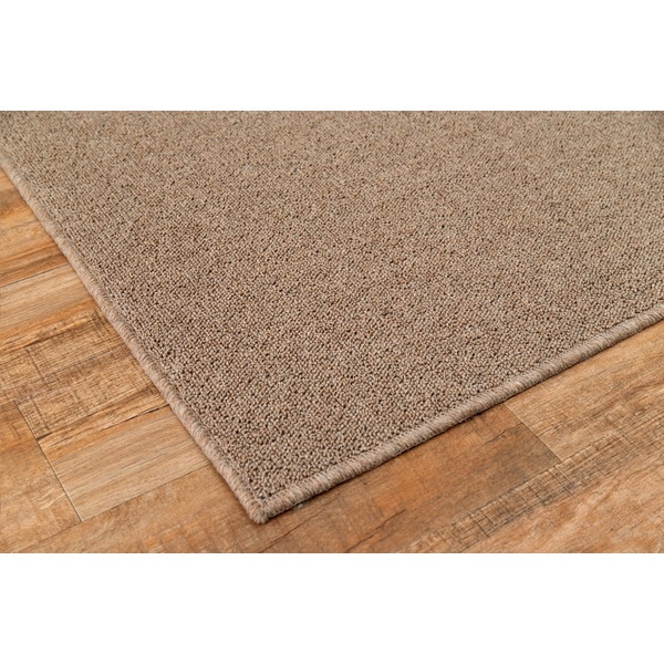 ラグマット 絨毯 江戸間 10畳 約352x440cm ブラウン 日本製 ウール100％ 防炎 防ダニ 抗菌 ホットカーペット可 オペラ