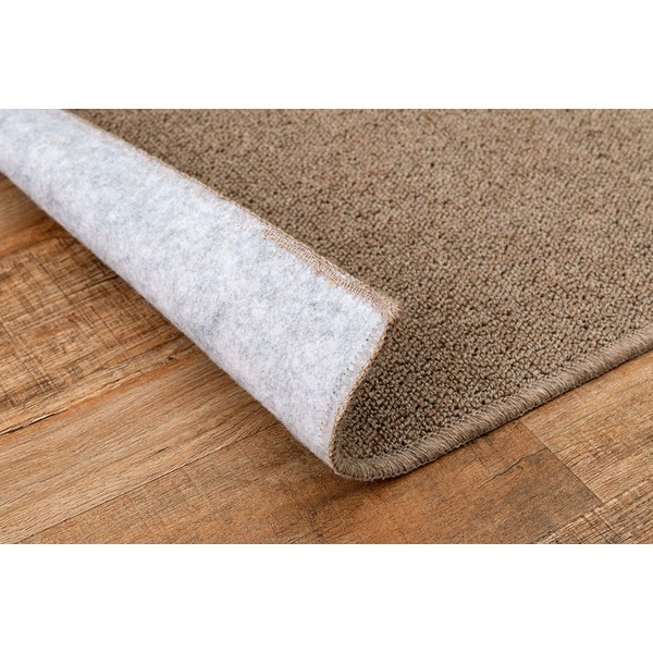 ラグマット 絨毯 江戸間 10畳 約352x440cm ブラウン 日本製 ウール100％ 防炎 防ダニ 抗菌 ホットカーペット可 オペラ