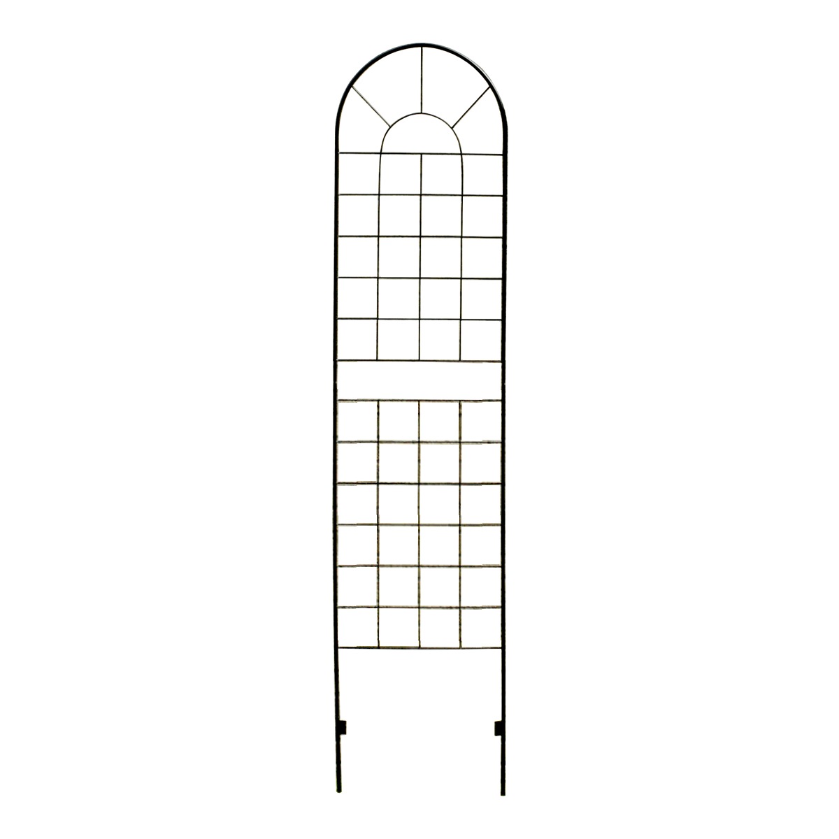 フェンス アイアンフェンス ハイタイプ 高さ221cm 2枚組 ガーデンフェンス インテリア ガーデニング雑貨 アンティーク おしゃれ ガーデニング アイアン 鉄 ディスプレイ オブジェ 置物