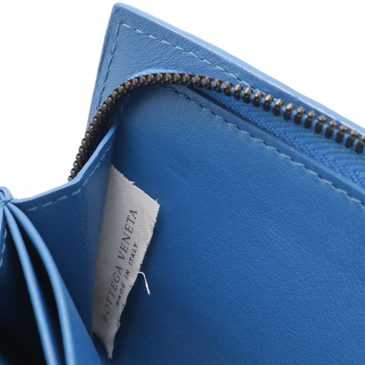 ボッテガベネタ イントレチャート ラウンドファスナー コインケース