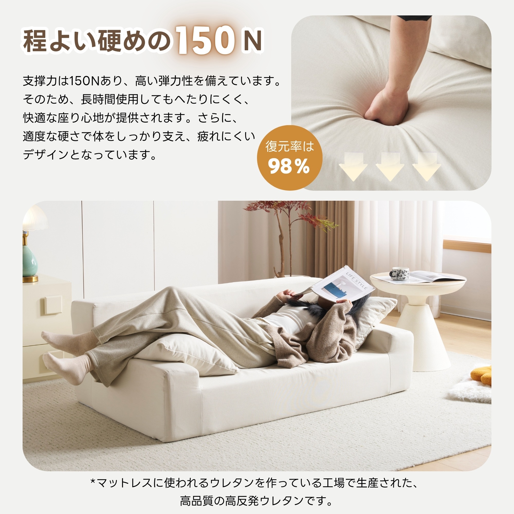 3142人掛けソファベッド フロアソファ コンパクト ローソファ こたつ用 ソファー 1人暮らし マルチに使える クッション付き 座椅子 1人掛け 完成品 運びに便利だ 軽いソファー 圧縮梱包 高反発 3142人掛けソファベッド フロアソファ コンパクト ローソファ こたつ用 ソファー 1人暮らし マルチに使える クッション付き 座椅子 1人掛け 完成品 運びに便利だ 軽いソファー 圧縮梱包 高反発