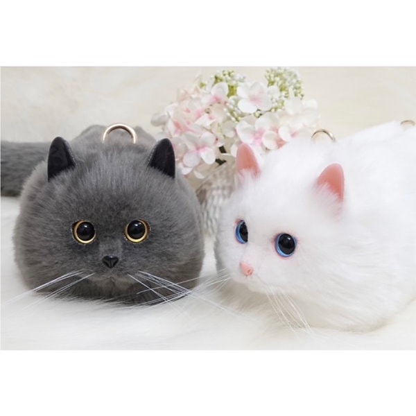 Qoo10] 猫のぬいぐるみ ショルダーバッグ 手作り