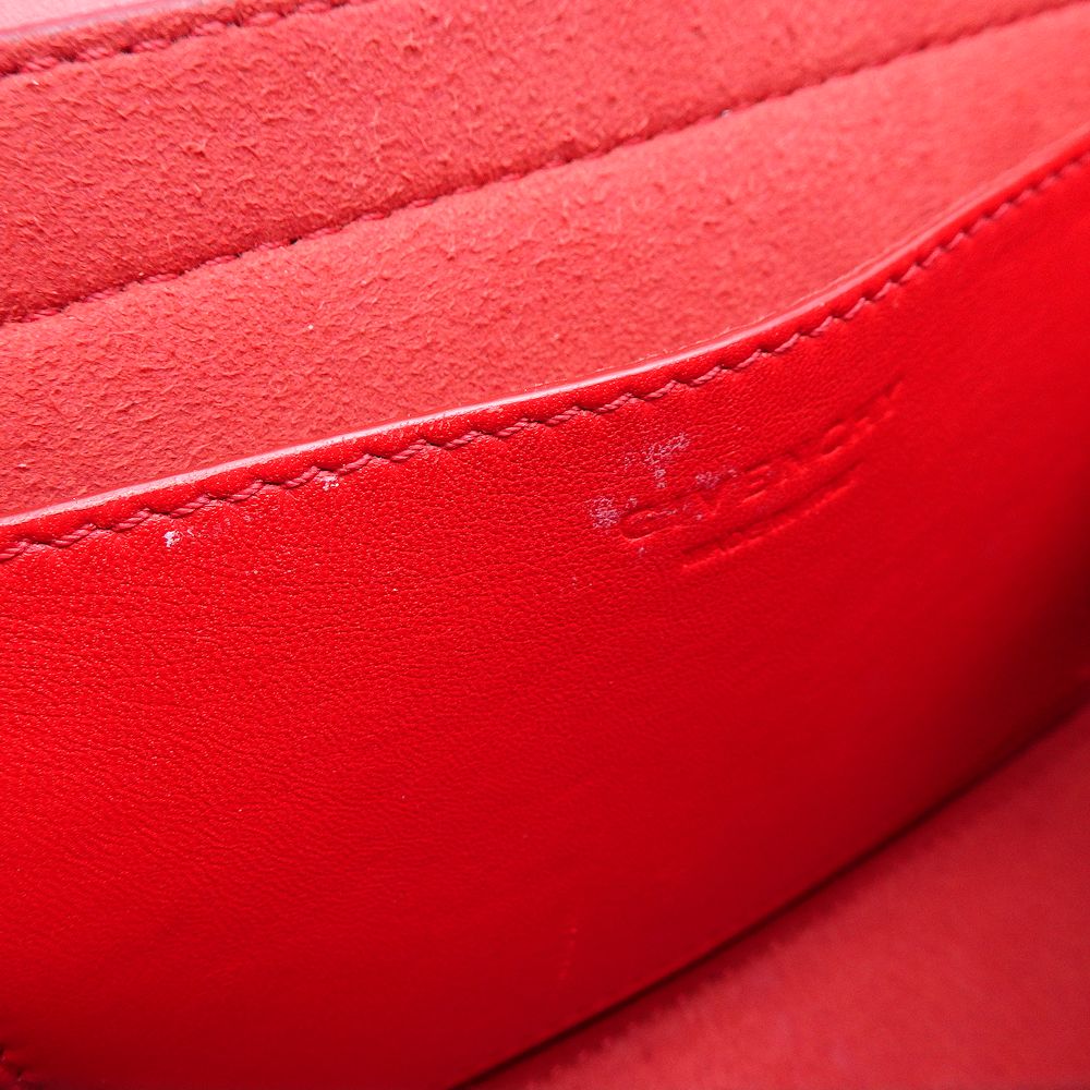 ノビレ ショルダーバッグ レザー レッド/351415【中古】 ノビレ ショルダーバッグ レザー レッド/351415【中古】