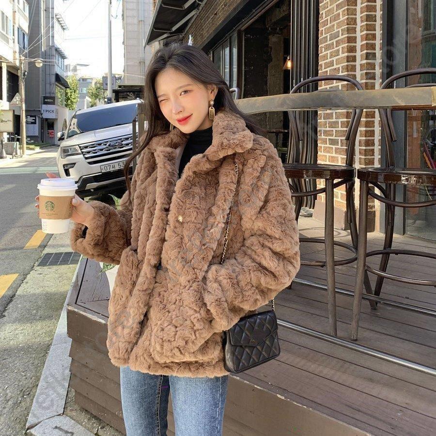 ファーコート 毛皮コート レディースファッション 新品 フォックスファーコート ノースカラー 冬 エコファーコートフェイクフォックスファー