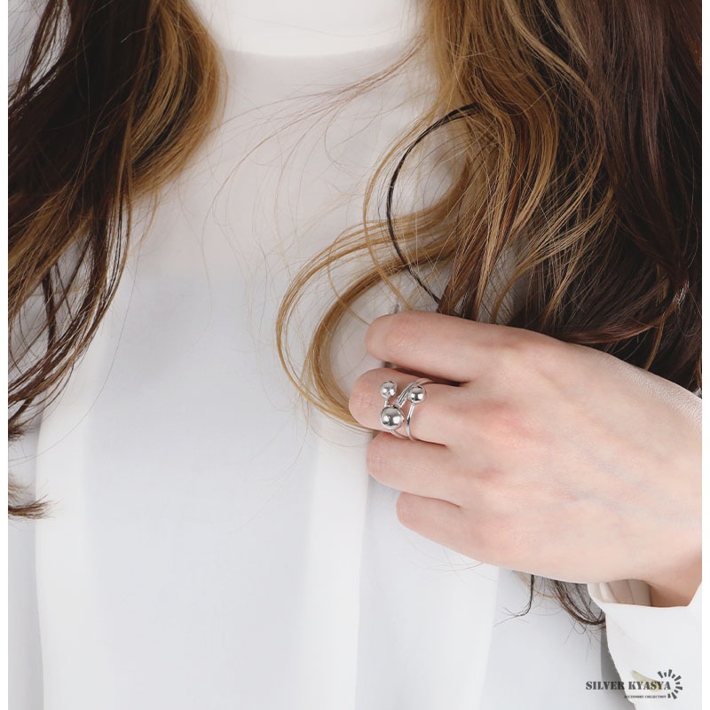 925 球体リング ボール オーブ [cr405]