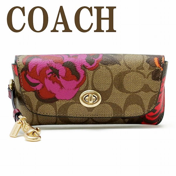 新品　coach サングラスケース　フローラル Amazon | [コーチ] アウトレット シグネチャー フラワープリント