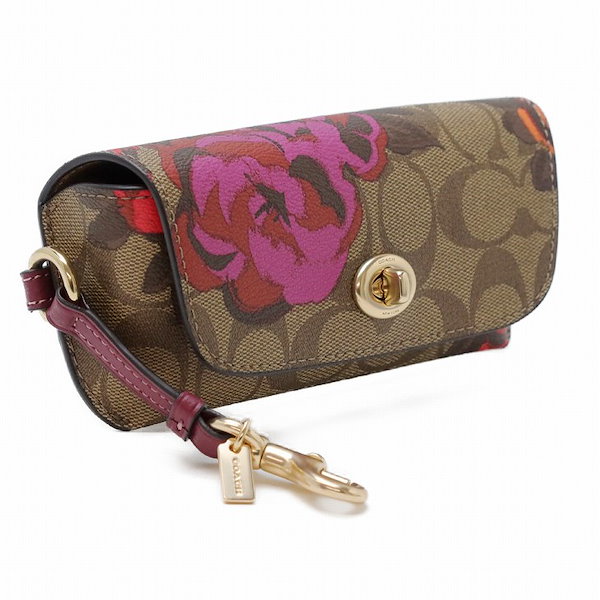 新品　coach サングラスケース　フローラル Qoo10] Coach サングラスケース レディース 眼鏡ケース