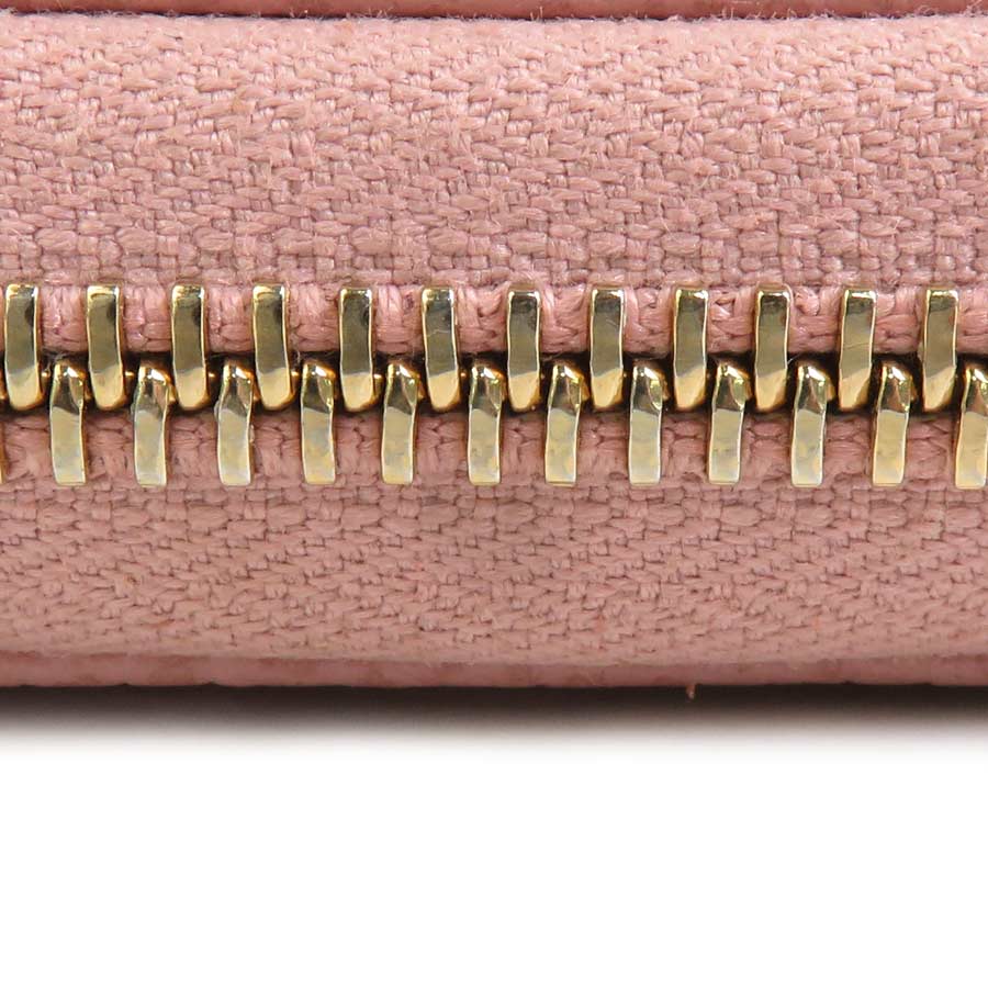 グッチ GUCCI 二つ折り財布 レザー ピンク レディース 354497 h31344a