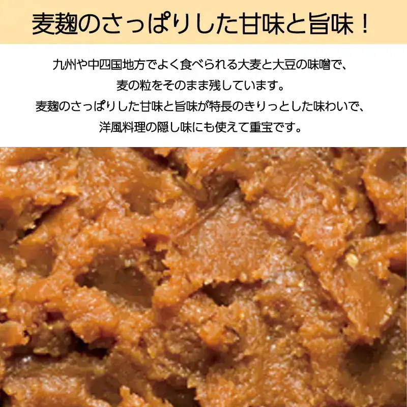 海の精 麦味噌 国産特栽 1kg 6袋セット 生タイプ 味噌汁 調味料 大豆 大麦 国産 海の精 麦味噌 国産特栽 1kg 6袋セット 生タイプ 味噌汁 調味料 大豆 大麦 国産