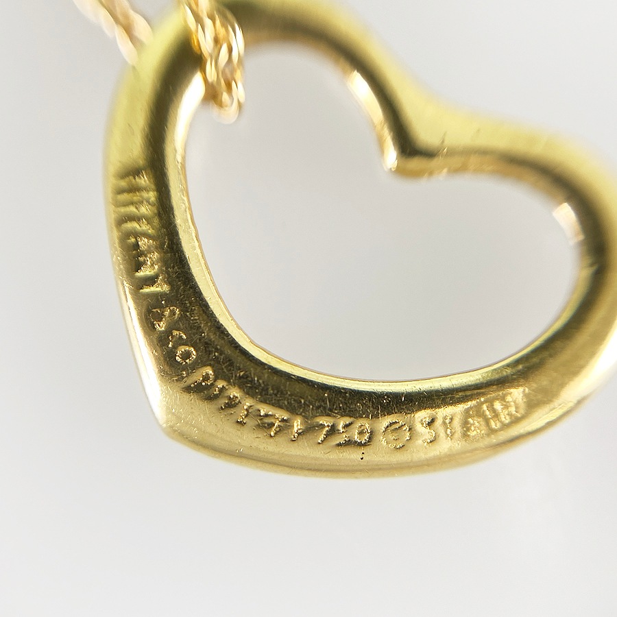 オープンハート ネックレス sst【中古】 オープンハート ネックレス sst【中古】